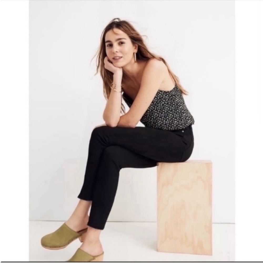 Madewell skinny crop high rise jeans